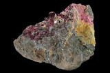 Magenta Erythrite Crystal Cluster - Morocco #137011-2